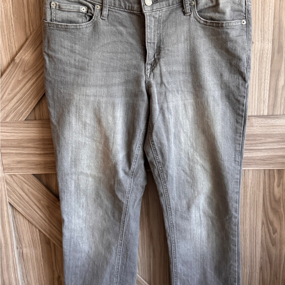 Banana Republic Factory Women's Light Gray girlfriend Jeans